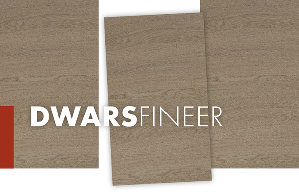 Houten dwarsfineer materialen van Van Laere hout